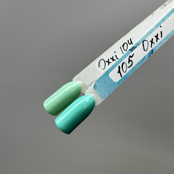 Гель-лак OXXI Professional №105, светлый бирюзовый, 10 мл
