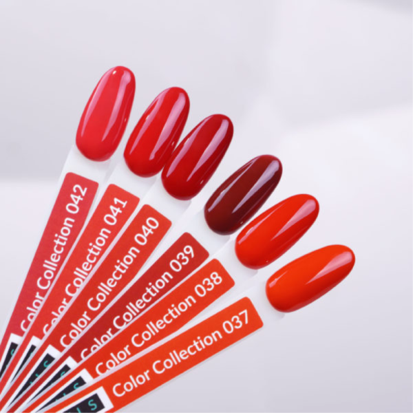 Гель-лак Kira Nails №039 (коричнево-красный, эмаль), 6 мл