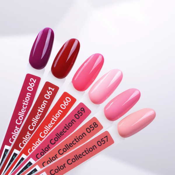 Гель-лак Kira Nails №058 (темный розовый, эмаль), 6 мл