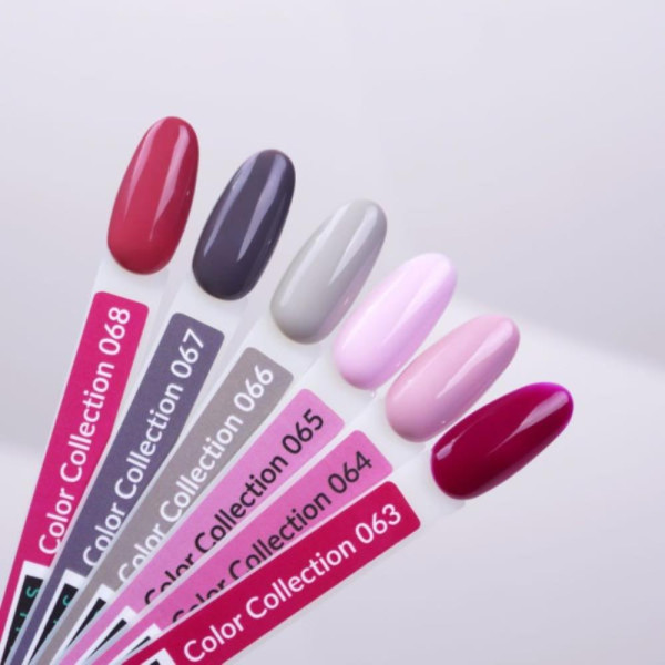 Гель-лак Kira Nails №064 (бледно-розовый, эмаль), 6 мл