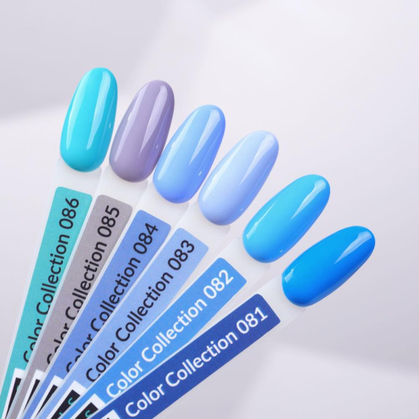 Гель-лак Kira Nails №085 (лилово-серый, эмаль), 6 мл