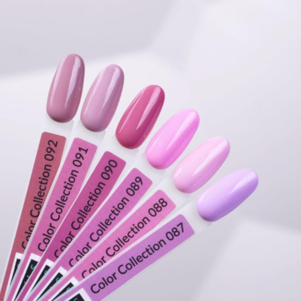 Гель-лак Kira Nails №092 (темно-сиреневый, эмаль), 6 мл