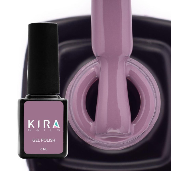 Гель-лак Kira Nails №115 (сиренево-бежевый, эмаль), 6 мл