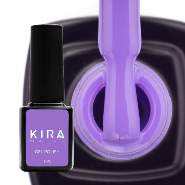 Гель-лак Kira Nails №135 (фиолетовый, эмаль), 6 мл