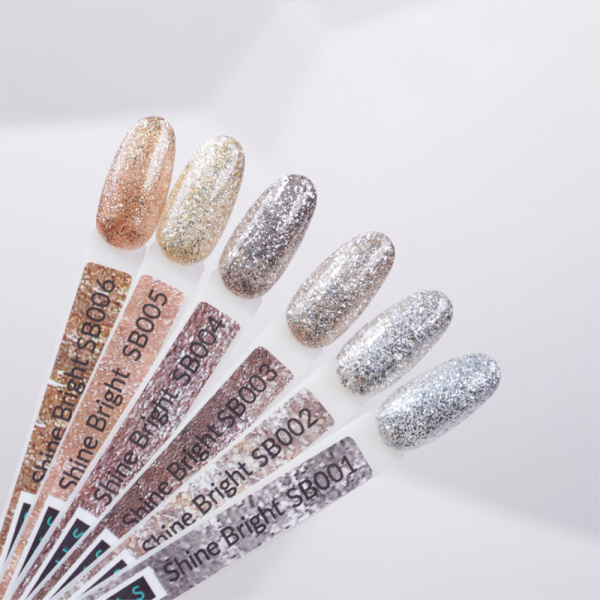 Гель-лак Kira Nails Shine Bright №006 (бронза с блестками), 6 мл