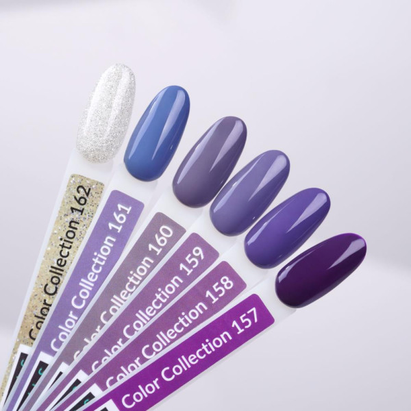 Гель-лак Kira Nails №159 (приглушенный серо-фиолетовый, эмаль), 6 мл