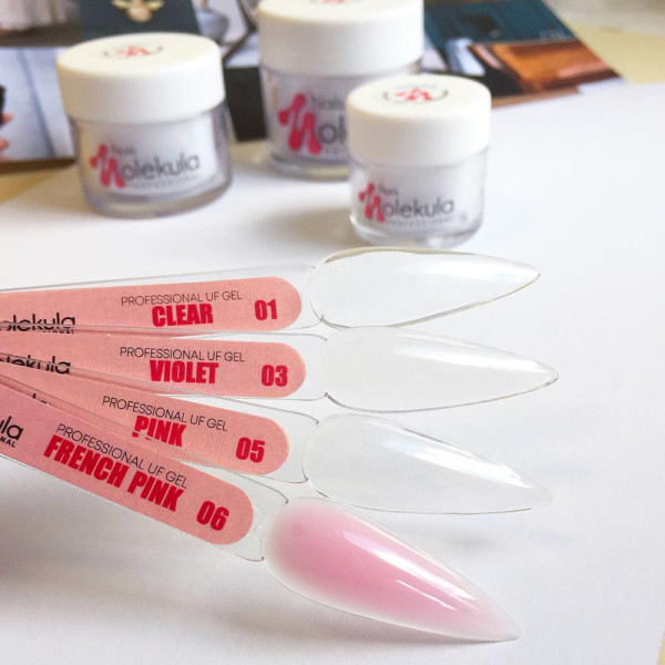 Molekula Gel №01 Clear - моделирующий гель, прозрачный, 30 мл