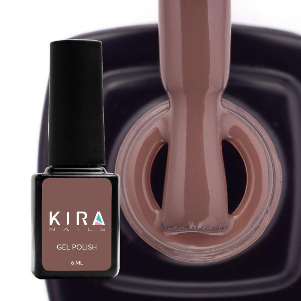 Гель-лак Kira Nails №170 (молочный шоколад, эмаль), 6 мл