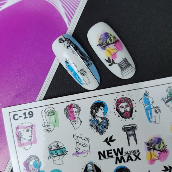Слайдер дизайн C-19 New Max Color