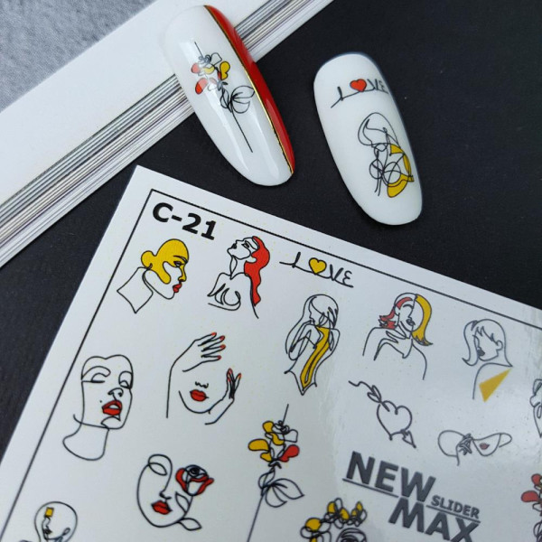 Слайдер-дизайн C-21 New Max Color