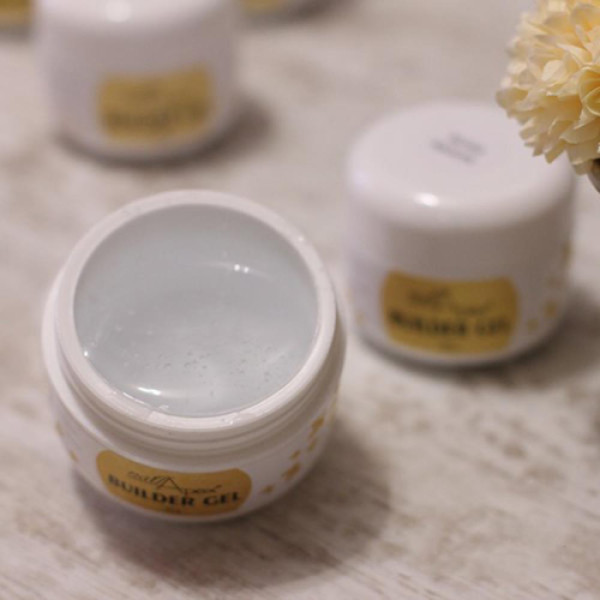 Nailapex Strong Clear Builder Gel - гель для наращивания без опила прозрачный, 30 мл