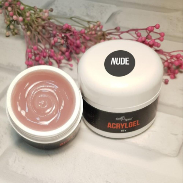 Nailapex Acryl Gel Nude - акрігель нюд, 30 мл