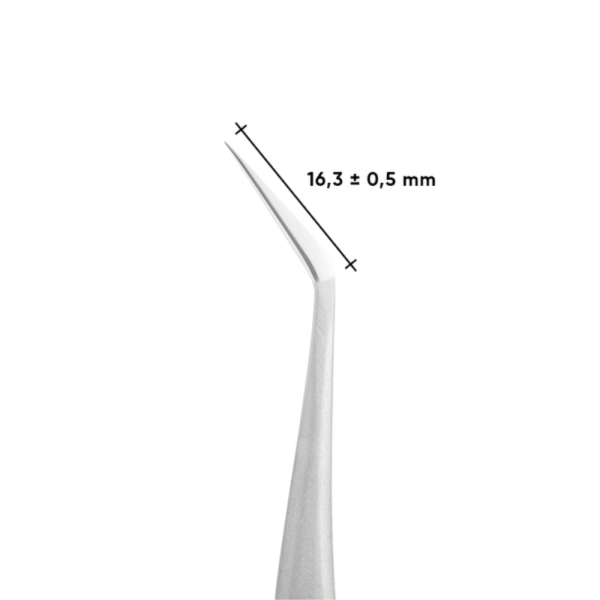 Пінцет професійний для вій Staleks Pro Expert 41 Type 9 (L-подібний, 35')