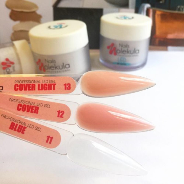 Molekula Led Gel №12 Cover - моделюючий гель, бежевий, 15 мл