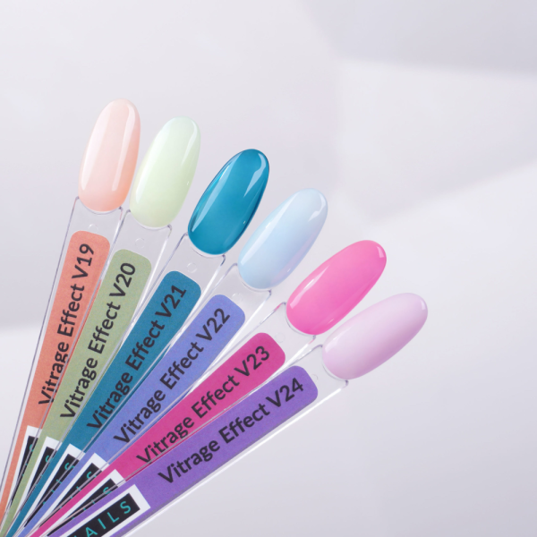 Гель-лак Kira Nails Vitrage №V19 (персиковый, витражный), 6 мл