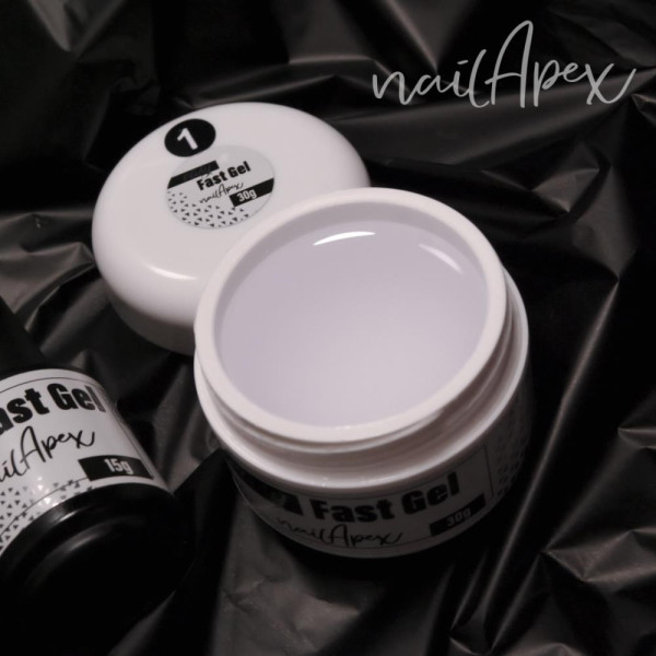 Nailapex Easy Fast Gel №01 Clear - рідкий гель (прозорий), 30 мл