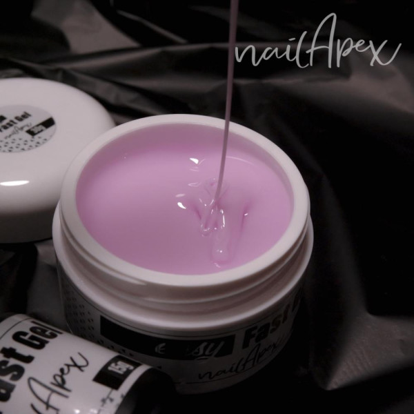 Nailapex Easy Fast Gel № 02 - жидкий гель (розовая вода), 30 мл