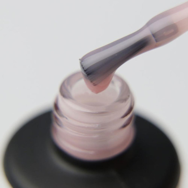 Molekula Euro Fiber Gel Berry Shake - моделюючий гель-база (ніжно-рожевий, напівпрозорий), 12 мл