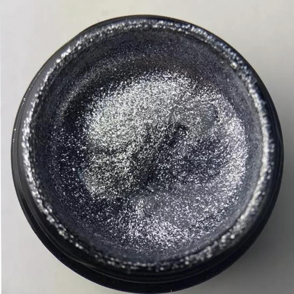 ART Platinum Gel №002 Warm Silver - гель для дизайну (срібло), 5 мл