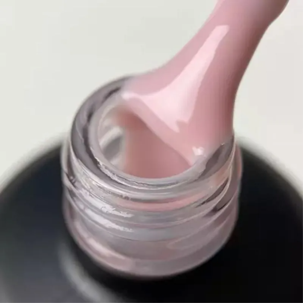 SAGA Professional Liquid Gel № 07 - рідкий гель для нарощування, блідо-рожевий, 15 мл