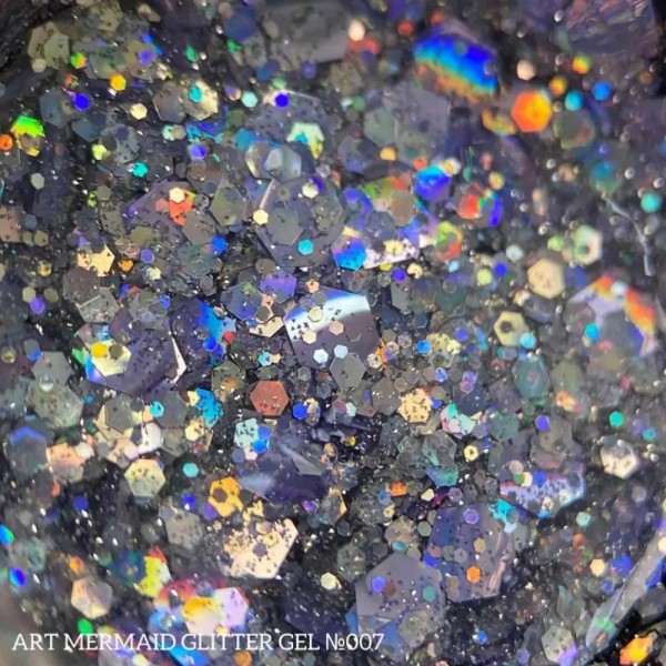 ART Mermaid Glitter Gel №007 - гель з блискітками, 5 мл
