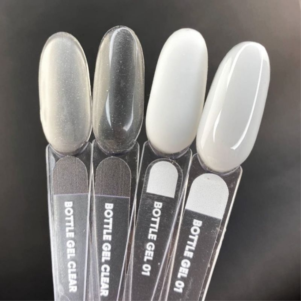 NAILSOFTHEDAY Bottle Gel №01 - сверхпрочный гель (молочно-белый), 10 мл
