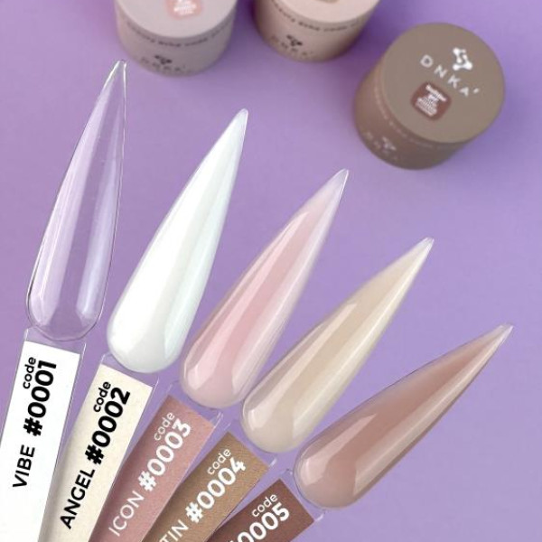 Гель для нарощування DNKa Builder Gel New Formula #0005 Charm, нюдовий, 15 мл