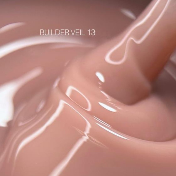 SAGA Professional Builder Gel Veil № 13 - гель для наращиванния, 15 мл