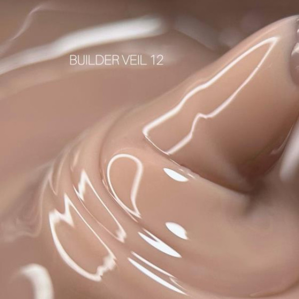 SAGA Professional Builder Gel Veil № 12 - гель для наращиванния, 30 мл