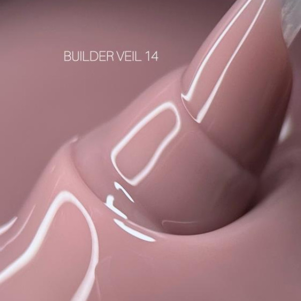 SAGA Professional Builder Gel Veil № 14 - гель для наращиванния, 30 мл