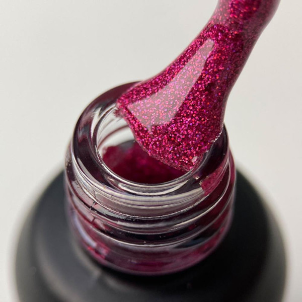 Гель-лак ART Gel Polish №072, яскраво-рожевий з шиммером, 6 мл