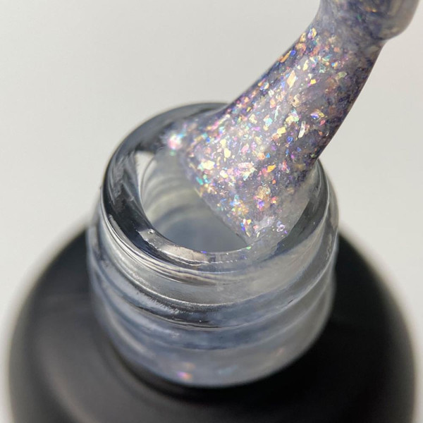 Гель-лак ART Gel Polish №078, білий із шиммером, 6 мл