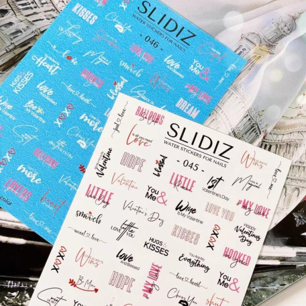 Слайдер-дизайн SLIDIZ №046, написи, кохання
