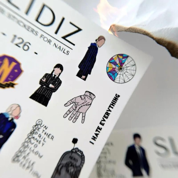 Слайдер-дизайн SLIDIZ №126, Уэнсдей