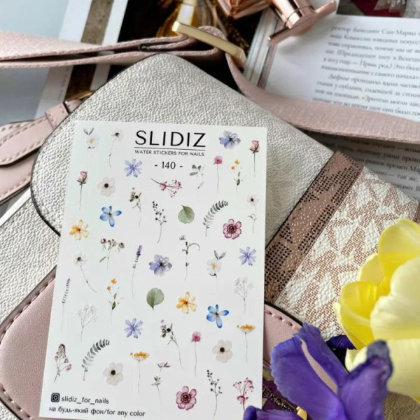 Слайдер-дизайн SLIDIZ №140, цветы, веточки
