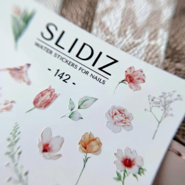 Слайдер-дизайн SLIDIZ №142, цветы, веточки