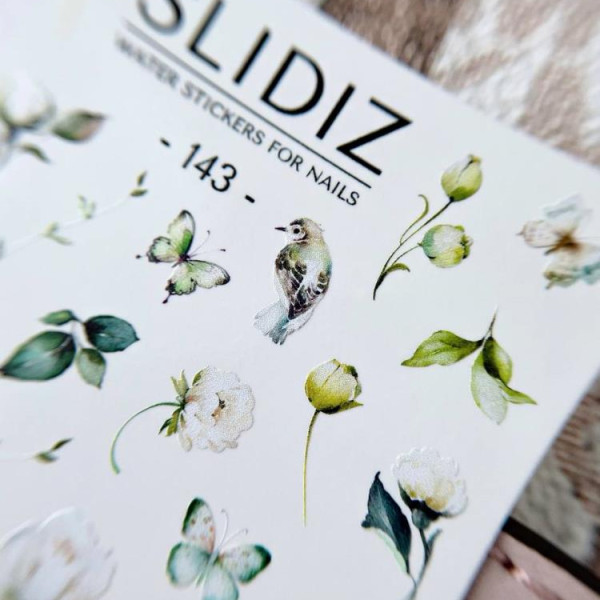 Слайдер-дизайн SLIDIZ №143, квіти, гілочки