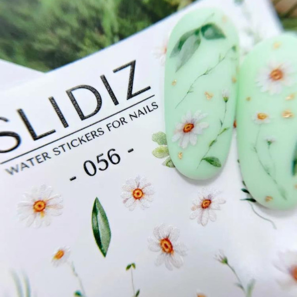 Слайдер-дизайн SLIDIZ №056, цветы, веточки