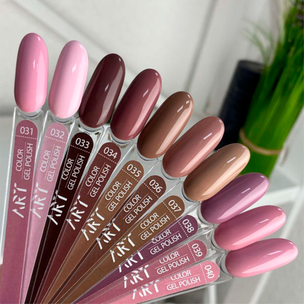 Гель-лак ART Gel Polish №031, ніжна пудра, 6 мл