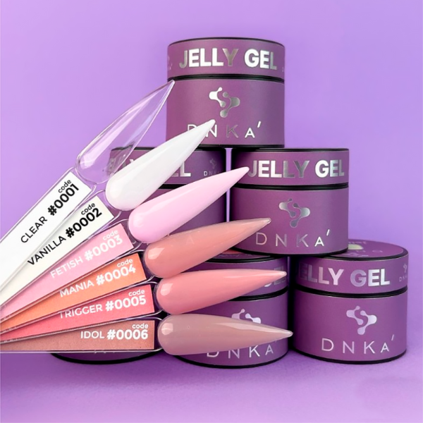 DNKa Jelly Gel №0001 Clear - гель-желе, прозорий, 15 мл