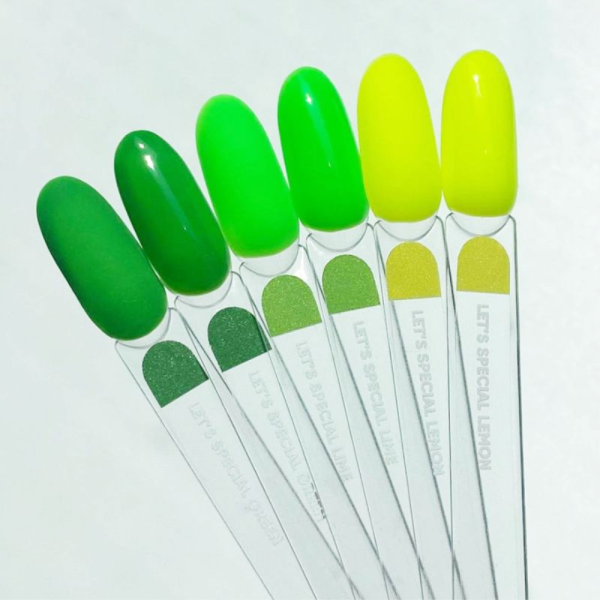Гель-лак, в один шар NAILSOFTHEDAY Let's Special №229 Lemon, лимонний, 10 мл
