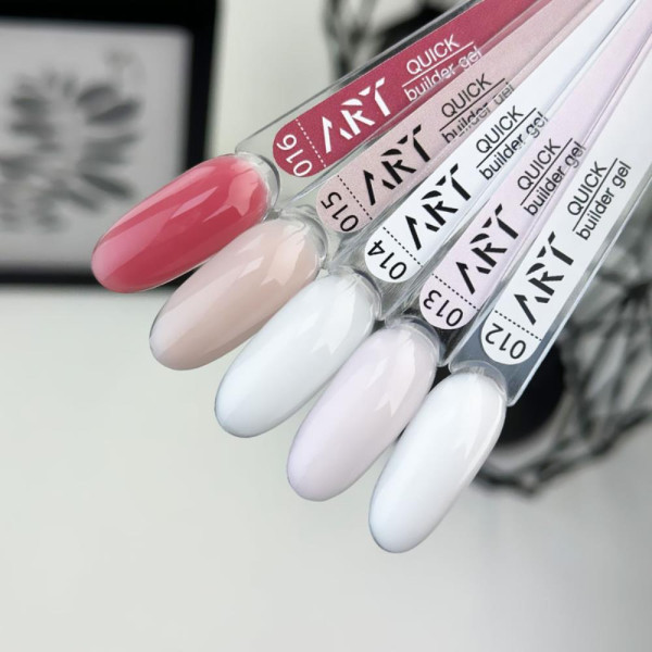 Гель для наращивания ART QUICK Builder Gel №013, молочно-розовый, 15 мл