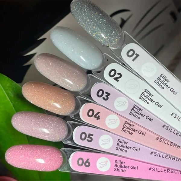 Siller Gel Shine №05 - гель конструюючий, світловідбивний, 15 мл