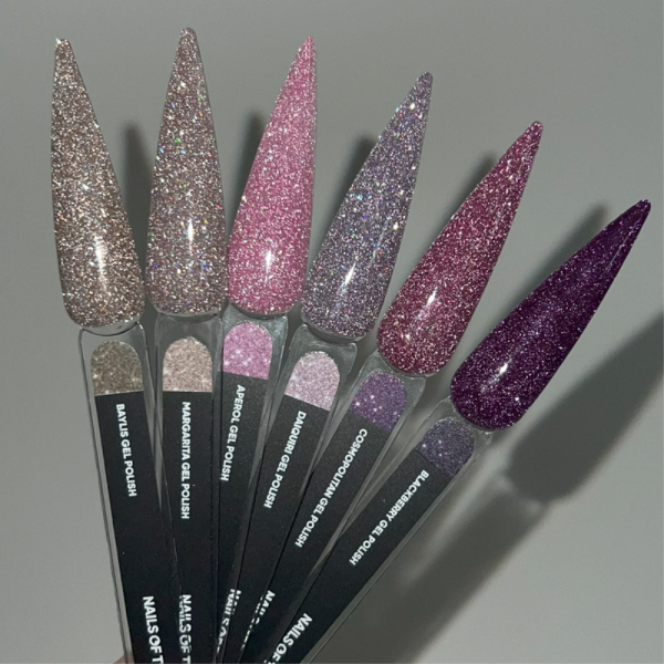 Гель-лак светоотражающий NAILSOFTHEDAY №358 Blackberry, фиолетовый, 10 мл