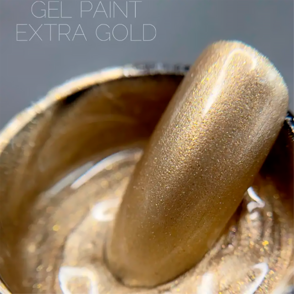 Crooz Extra Gold - гель-краска, золотая, 5г