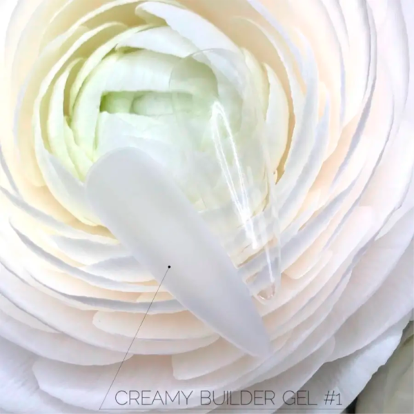 Crooz Creamy Builder Gel №01 - гель для наращивания, прозрачный, 30 мл