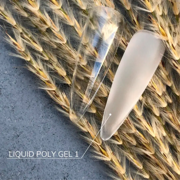 Crooz Liquid Polygel №01 - жидкий полигель, прозрачный, 15 мл