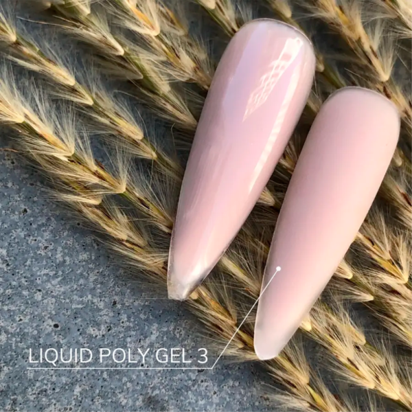 Crooz Liquid Polygel №03 - рідкий полігель, світло-бежевий, 15 мл