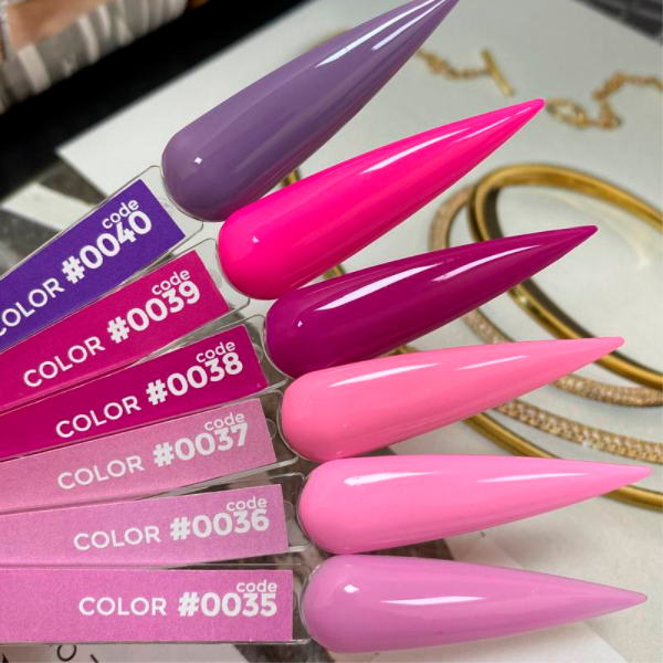 Гель-лак DNKa Gel Polish Color #0037, теплий рожевий, 12 мл