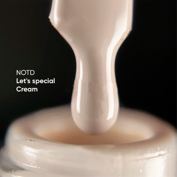 Гель-лак, в один шар NAILSOFTHEDAY Let's Special №081 Cream, кремовий, 10 мл